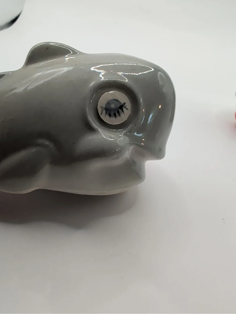 Vintage Japan  Whimsical Lenticular Eyes Whales Salt And Pepper Shakers
